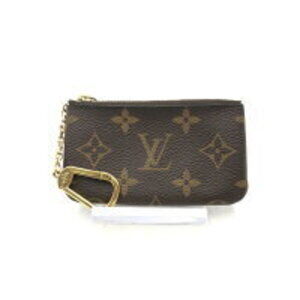 Louis Vuitton Pochette Cles Monogram Coin Wallet Key Case